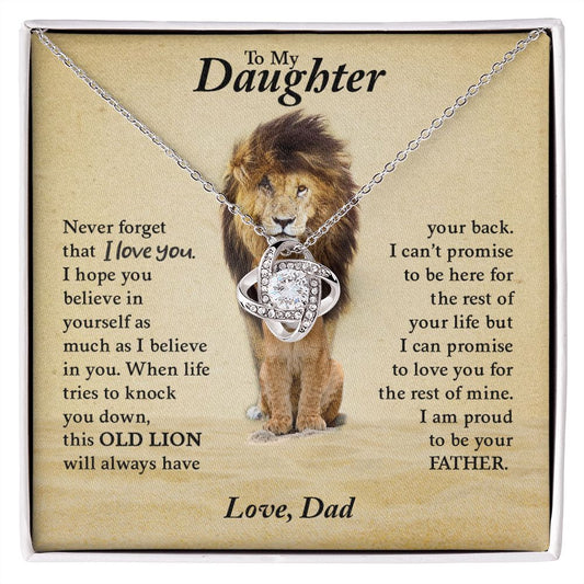 My Daughter | This Old Lion - Love Knot Necklace