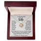 To My Beautiful Wife - Never Forget I Love You (Love Knot Necklace)